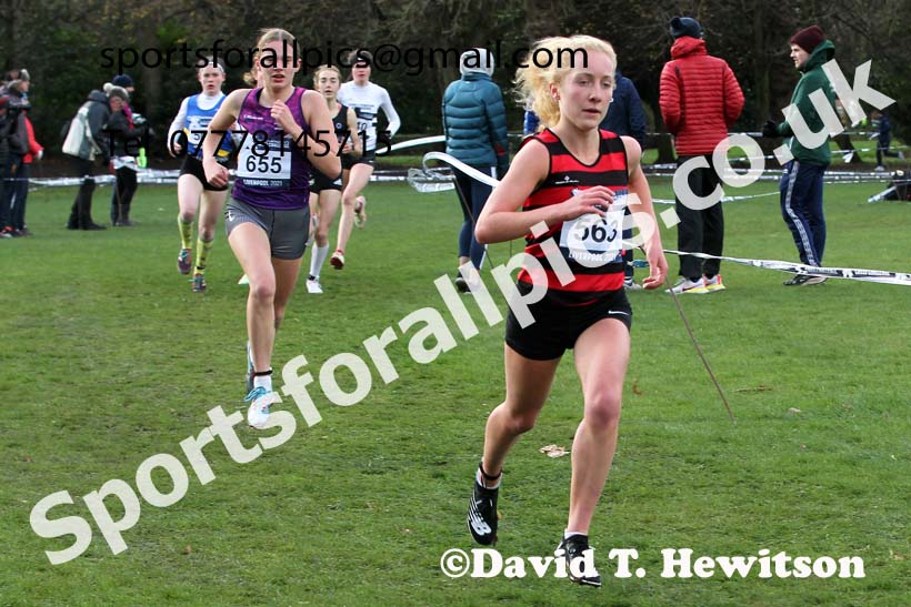 Womens under-17s and under-20s, European Cross Country Championships Trials, Sefton Park, Liverpool. Photo: David T. Hewitson/Sports for All Pics